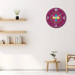 Pink Serenity – Ethnic Art Timekeeper